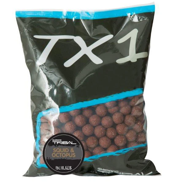 Shimano TX1 Boilies Squid & Octopus 20mm 1kg - 3 Zakken Voor De Prijs Van 2! 1 Shimano TX1 Boilies Squid & Octopus 20mm 1kg - 3 Zakken Voor De Prijs Van 2!