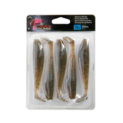 Fox Rage Zander Pro Shad Motor Oil Ultra UV Packs 12cm 5pcs
